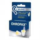 Вкладыши для музыкального фильтра Ohropax в ухе