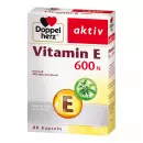 Doppelherz Vitamin E 600 N aktiv, ДоппелХерц Витамин Е 600 N актив, мягкие капсулы