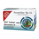 H&S Schlaf- und Nerventee N Filterbeutel, H&S Шляф унд Нервенти, успокаивающий чай в пакетиках